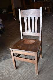 Mission Oak Chair Stickley Etsy In 2020 Craftsman Dining Chairs Oak Chair Chair