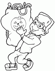 The disney halloween coloring pages printable showcase all your kid's favorite characters dressed in costumes and as themselves, surrounded by symbols which are intrinsic to the celebration of check out our 10 amazing disney halloween coloring pages free to print: Elmo Halloween Coloring Pages Cartoon Coloring Pages Kids Coloring Home