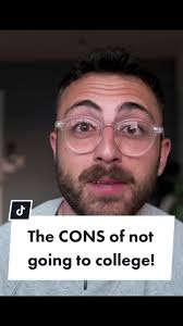 Reply to @littlejoybook The CONS of not going to college (from someone who  didn’t go). #nocollegedegree #nocollege #nocollegeforme #fyp #collegelife