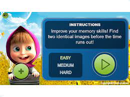 Whenever you complete a puzzle, you will unlock the next picture. Masha And The Bear Memory Game Game Download For Pc
