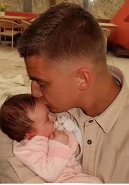 Papa and lovely Logan Nova, love photo