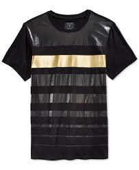 Maybe you would like to learn more about one of these? Guess Stream Gold Stripe T Shirt T Shirts Men Macy S Stripe Tshirt Mens Tshirts Gold Stripes