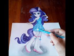 By profession, she is seamstress & fashion designer. How To Draw My Little Pony Equestria Girls Rainbow Rocks Rarity Mlp Characters Video Dailymotion