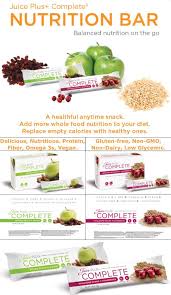 Juice Plus Health Bars I Swear By These For A Healthy Colon Http Pbranstetter Juiceplus Com Content Juiceplu Juice Plus Juice Plus Complete Nutrition Bars