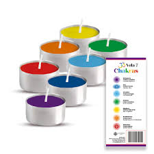 Vela Aromática Rechaud 7 Chakras Dharma - Atacado Incenso
