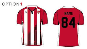 May 7th 2020 marks the start of morecambe fc's centenary year and so the club have today revealed a gold club crest which is an amalgamation of previous designs and features the towns cost of arms. Morecambe Fc 2019 20 Home Kit Vote The Kitman
