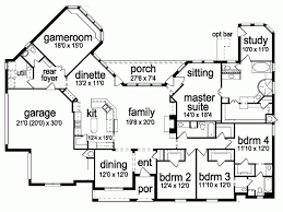 Tudor Style House Plan 4 Beds 3 5 Baths 3191 Sq Ft Plan 84 716 Floor Plans Ranch House Plans Tudor House Plans