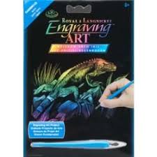 Royal Langnickel Mini Rainbow Engraving Art Iguana Kit Walmart Com Walmart Com