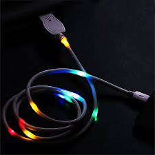 Led Flowing Cable Flash Light Up Data Line Mobile Phone Charger For Iphone Xs Max Xr Samsung Xiaomi Huawei Android Type C Cabel Mobile Phone Chargers Aliexpress