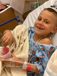 Support for Garnett with Domino's Pizza and Positive Thoughts