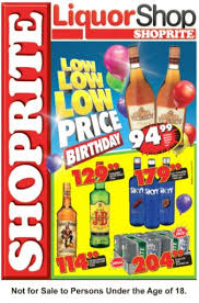 Western Cape Shoprite Liquorshop Special 24 Jul 2017 06 Aug 2017 Black Friday Specials