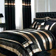 Black and gold is a classic color combination that screams modern glamour. Black Bedding The Perfect Decoration For Modern Bedroom Interiors