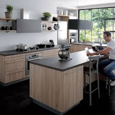 Decouvrez Vite Les Catalogues Cuisine Tables Et Chaises Salle De Bains Rangement Et Dressing De Cuisinell Cuisine Noire Et Bois Cuisine Bois Cuisine Moderne