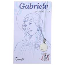 Join facebook to connect with arcangelo gabriele signorello and others you may know. Medaglia San Gabriele Arcangelo Argento 925 Rodiata 10 Mm Vendita Online Su Holyart