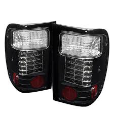 Spyder Auto Ford Ranger 01 05 Led Tail Lights Black 5003836 The Home Depot
