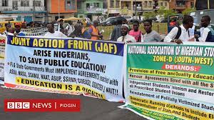 Academic staff union of universities extend strike by eight more weeks. Asuu Strike Update Asuu President Reveal Why Dem Declare Lecture Free Day For All Nigerian Universities Bbc News Pidgin