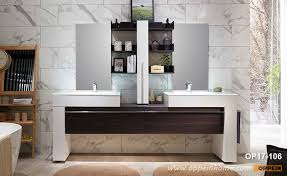 Discover inspiration to makeover your space with ideas for mirrors, lighting, vanities, showers and tubs. Unique Design Bathroom Cabinet Op17 106