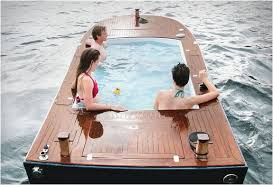 Hot Tub Boats Boat Hot Tub Cool Stuff