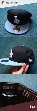 New Era Baby Blue La Fitted Hat Fitted Hats Baby Blue Fitted Hats New Era
