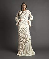 Vestiti da sposa elie saab prezzi. Accessori Sposa Handmade A Ferri Ed Uncinetto Fantasiosi Ed Economici Alessandra Cristiani La Fata Madrina Abiti All Uncinetto Moda Maglieria Stile Di Moda