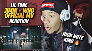 FIRST TIME REACTING TO 지민 (Jimin) 'Who' Official MV