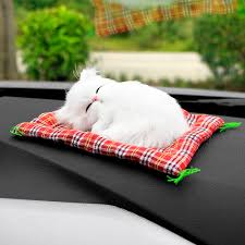 Araba Susler Sevimli Simulasyon Uyku Kediler Dekorasyon Otomobiller Guzel Pelus Kedi Bebek Oyuncak Cocuk Hediyeler Aksesuarlari Car Ornament Car Accessories Cutecute Car Ornaments Aliexpress