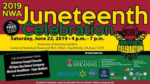 The national museum of african american history and culture invites you to engage in your history and discover ways to celebrate this holiday. Celebrate 21st Annual Northwest Arkansas Juneteenth This Weekend University Of Arkansas
