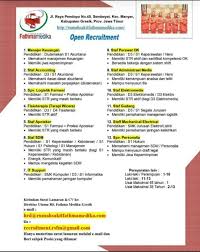 Lowongankerja15.com, lowongan kerja tenaga outsourcing pt. Lowongan Kerja Hari Ini Gresik Lokerkarta Com