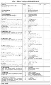 Nih Stroke Scale Nih Stroke Scale Icu Nursing Nursing Information