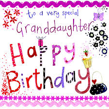 A sweet card for your granddaughter. Special Granddaughter Birthday Card Alex Clark Art