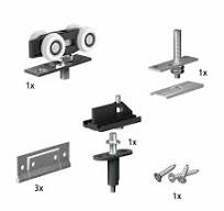 Bifold door rollers kit for SLID'UP 150