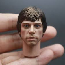 Youth Luke Skywalker Mark Head Sculpt Model 1/6 Scale DIY 12'' Action  Figure