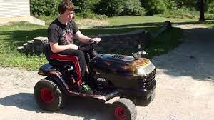 We make buying technical products simple. Running And Driving Hot Rod Lawn Tractor 18 Hp Craftsman Lt1000 Youtube