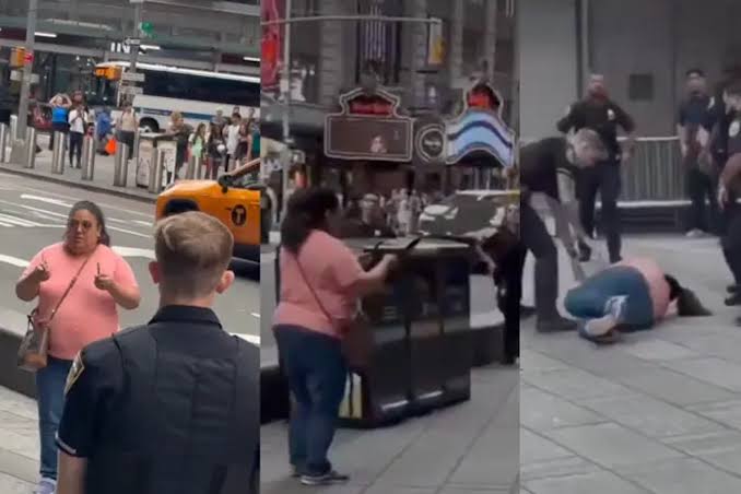Who was Pamela Cisneros, the woman shot dead by New York police in Times Square after she killed one person and injured another? | MARCA
