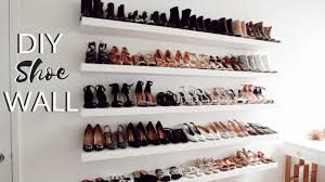 The shoe racks for closet is the place to arrange your shoes well. Diy Shoe Storage Idea Ikea Hack Ikea Lack Youtube