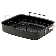 I Have A Huge Roaster And A Small Pan But Would Like A Medium Roaster One Wide Enough For A Spring Form Pan To Fit In Hard Anodized Cookware Emeril Nonstick