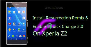 Este es el método clásico para obtener la información, pero ya te anticipo que es más bien . Install Resurrection Remix Enable Quick Charge 2 0 On Xperia Z2 Droidviews