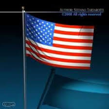 Flag 3d Model C4d Flag 3d Model Model