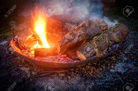 Breeo industries, the same company that gave you the ablaze fire pit which won the best in show for outdoor. Summer Camping Fire Pit With Blue Smoke Stock Photo Picture And Royalty Free Image Image 126641129