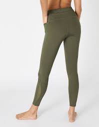 Capri length sports leggings featuring blue mesh detailed with front slogan squat. Full Length Gym Leggings Green Leggings Joggers Accessorize Global