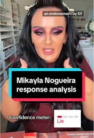 AI finds potential deception in Mikayla Nogueira’s response to claims that  her eyeshadow review was sponsored by Elf Cosmetics. #mikaylanogueira  #mikaylanogueiradrama #elfcosmetics #patricktabeauty ...