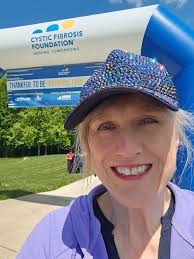 So happy to be back here today! Cystic Fibrosis Foundation Great Strides  Walk!
