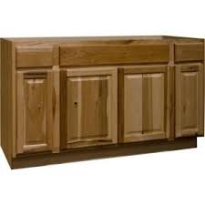 Hampton Bay 60x34 5x24 In Sink Base Cabinet In Natural Hickory Ksb60 Nhk At The Home Depot Unfinished Kitchen Cabinets Base Cabinets Home Depot Kitchen