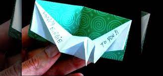 Let's make an origami shirt card that will knock their socks off! How To Make An Origami Birthday Pop Up Card Origami Wonderhowto