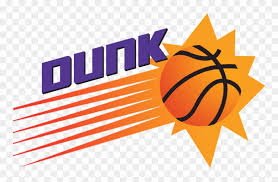 The original phoenix suns logo was designed by tucsonian designer, stan fabe. Dunk Png Phoenix Suns 90s Logo Clipart 1525094 Pinclipart