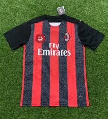 2020 21 Cheap Jersey Ac Milan Home Replica Soccer Shirt Ffc683 In 2020 Soccer Jersey Soccer Shirts Ac Milan