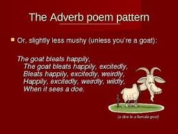 The Adverb Poem A Fun Writing Grammar Activity Adverbs Cool Writing Grammar Activities