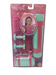5 out of 5 stars. My Life Fitness Accessories Set For Dolls Mylife Brand Pr Https Www Amazon C American Girl Doll Room American Girl Doll Furniture American Girl Doll House