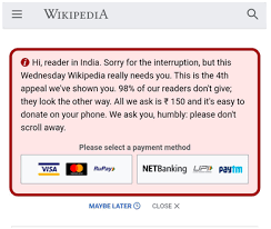Having said that, you shouldn't expect to receive any major gifts just because you made a few donation appeals on twitter. What S Wikipedia S Financial Status Why Is It Asking For Donations From Readers Quite Seriously Quora