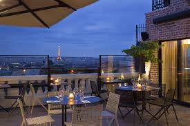 Toasting The Tour Eiffel Terrass Hotel Paris Terrass Hotel Restaurant Paris